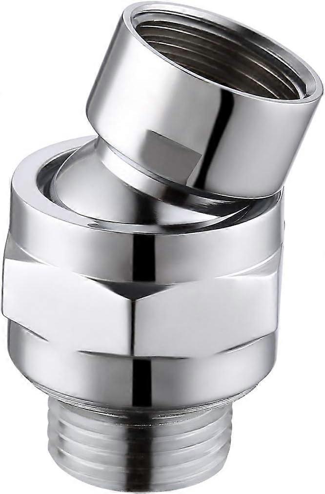 dusjkontakt kuleledd justerbart dusjhode svingkuleadapter messing for dusjarm