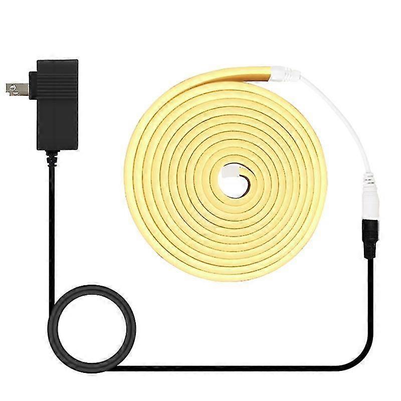Bande lumineuse LED blanc chaud 5 mètres 600 lumières 5050 lumières avec lumières décoratives nous branchons