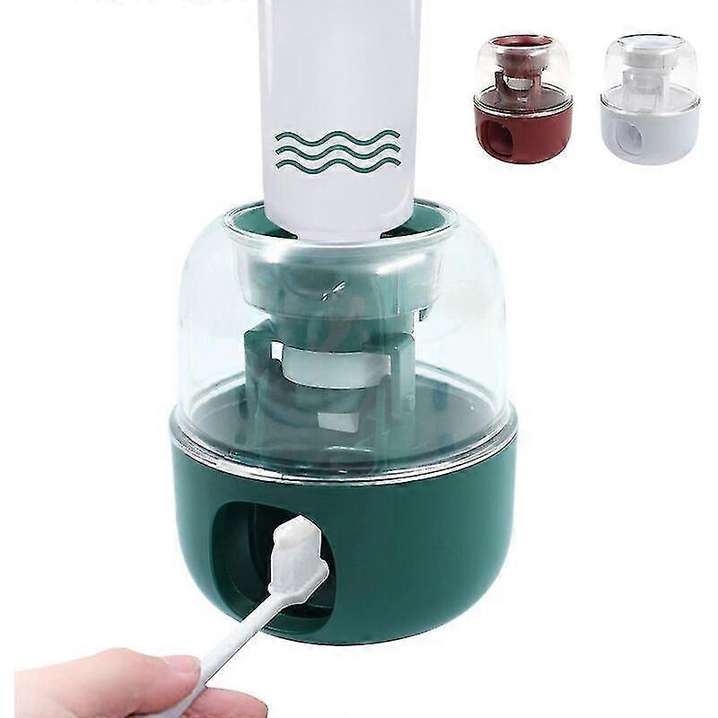 Pumpkin Shaped Automatic Toothpaste Squeezer Separate Outlet For Adult