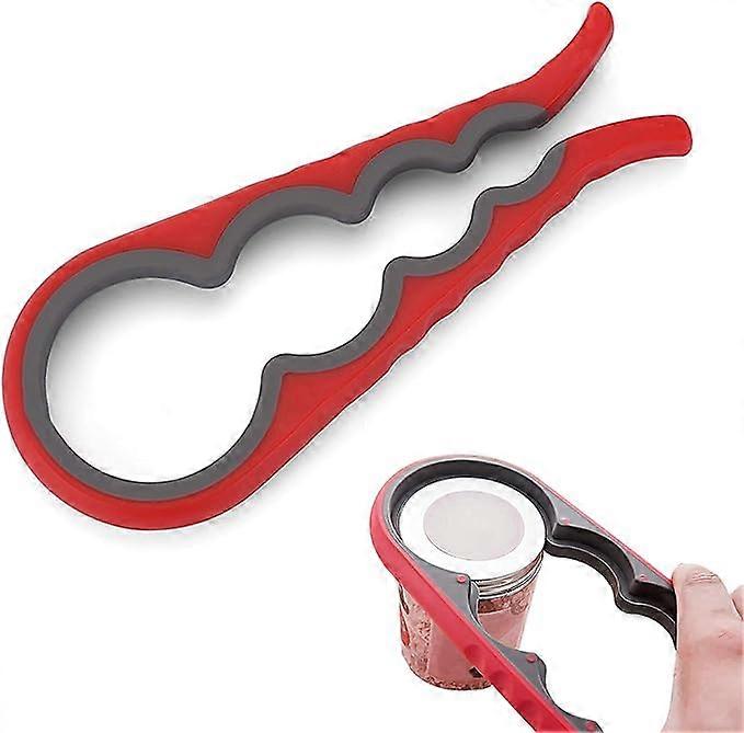 9*22.5cm Black Red Beer Multifunctional Bottle Opener