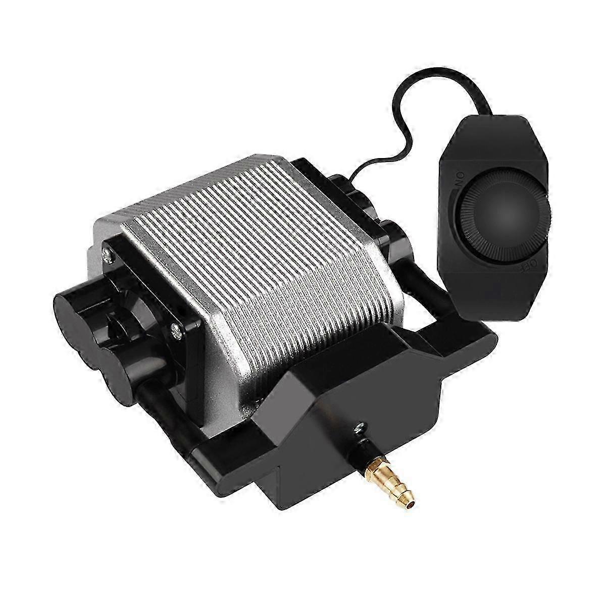 مضخة مساعدة الهواء بالليزر 30 لتر / دقيقة 16 واط مساعد الهواء لقاطع الليزر والنقش ، وإزالة الدخان والغبار ، وحماية عدسة الليزر