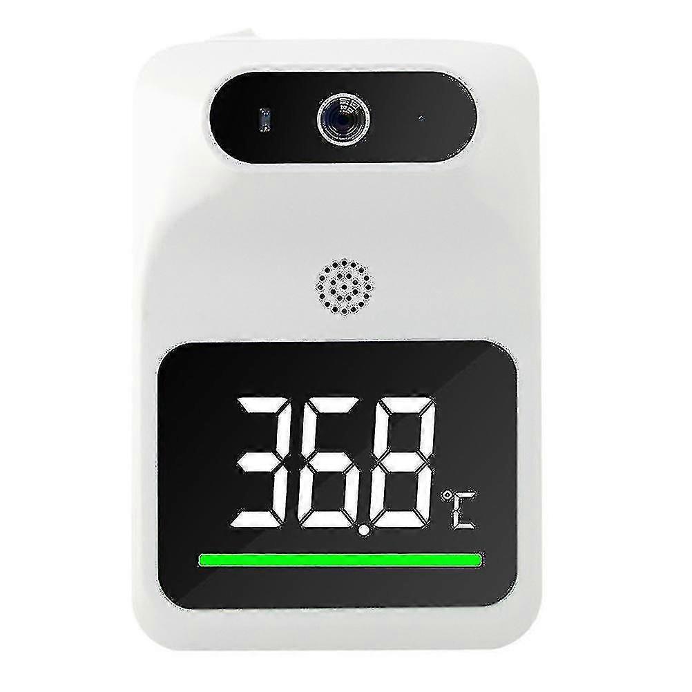 Infrared Thermometer Wall-mounted Non-contact Digital Forehead Thermometer White