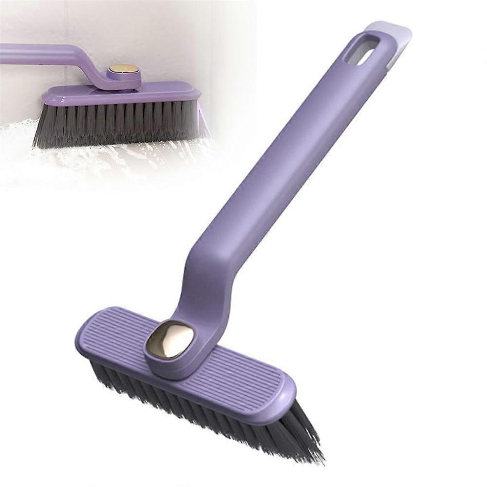 Multi-Function Rotating Crevice Gap Cleaning Brush, Hand-held 360 Degree Rotating Dead Corners Cleaning Tool for Bathroom Kitchen Tile Floors
