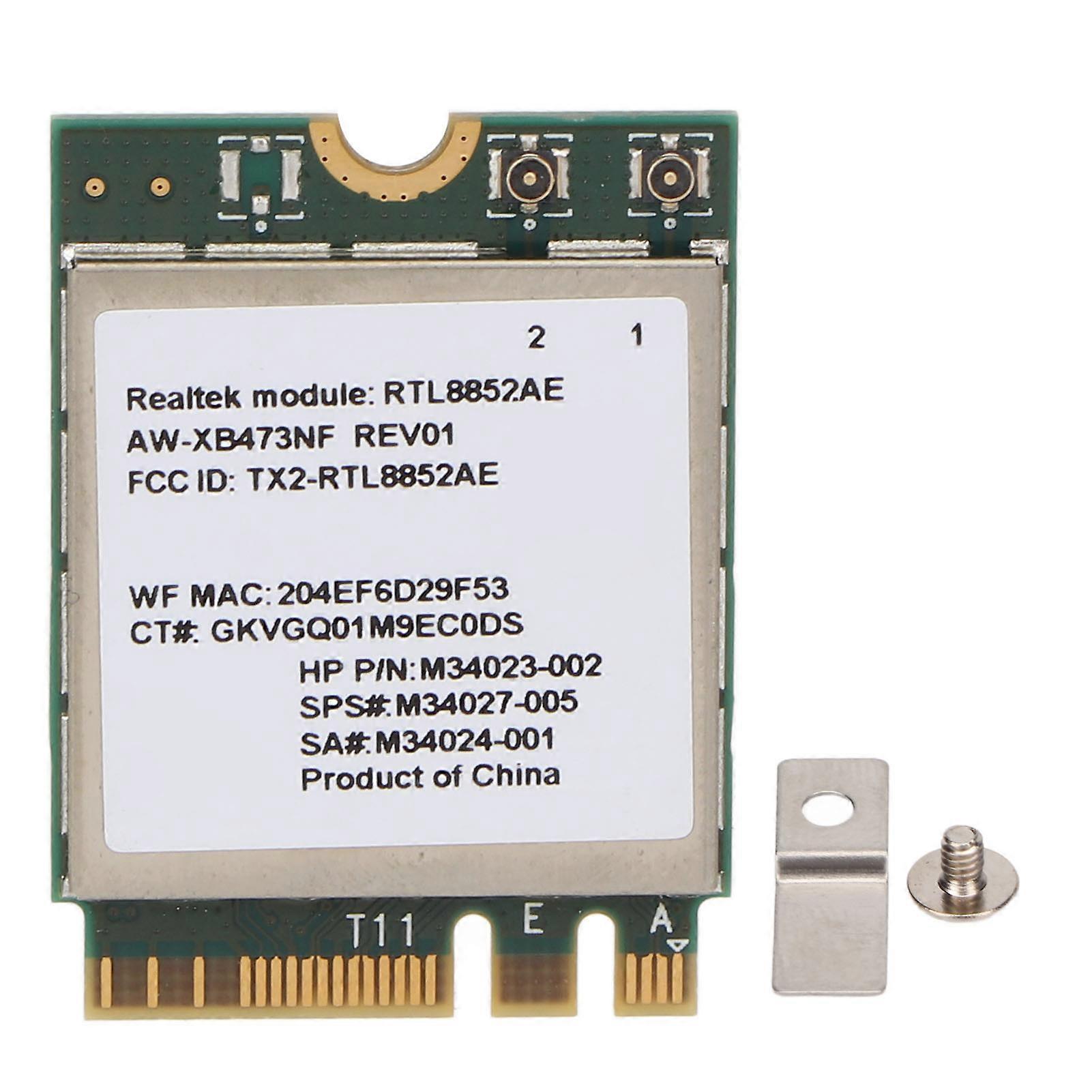 NGFF M2 Netwerkkaart 2.4G 5G 802.11AC AX Draadloze Wifi-module Wifi6 MU MIMO Netwerkkaartadapter Bluetooth 5.2