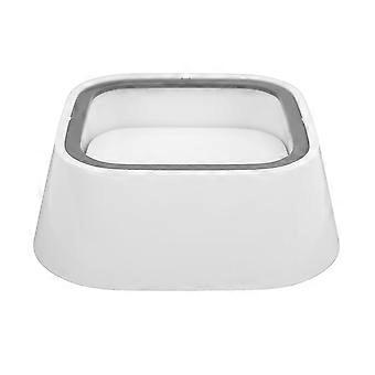Pet Floating Bowl Large Capacity 1L Splashproof Dog Water Bowl for Indoor and Outdoor