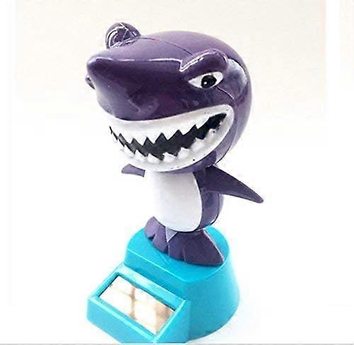 Solar Powered Dancing  Shark for Car