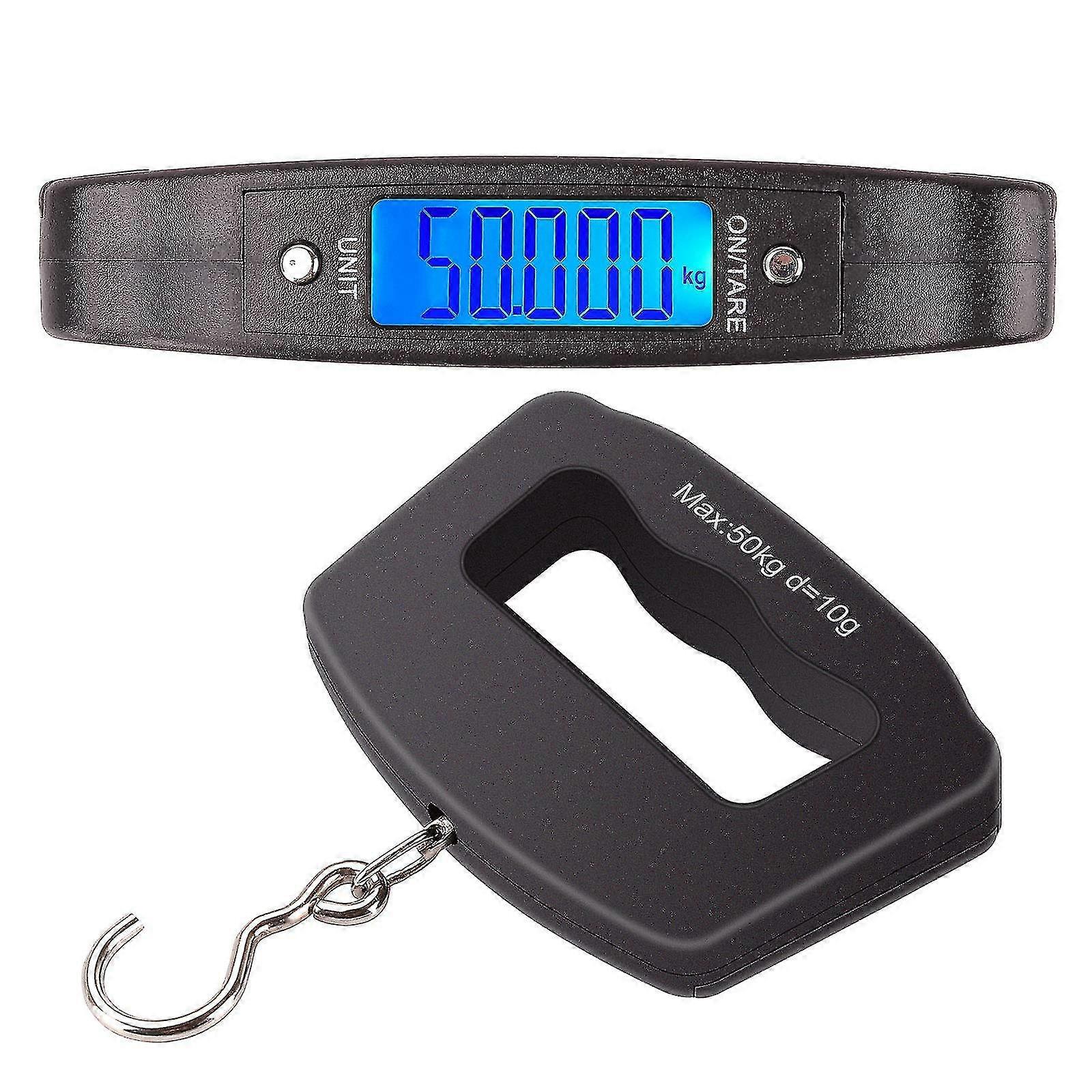 Lb/50kg Scales Lcd Backlit Electronic Scale Digital Ing Scale Hanging Ing