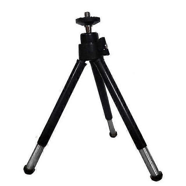 Trépied de webcam réglable rétractable avec filetage de 1/4 de pouce - Compatible avec Logitech C920/C920e/C925e/C930 - Rotation à 360 degrés