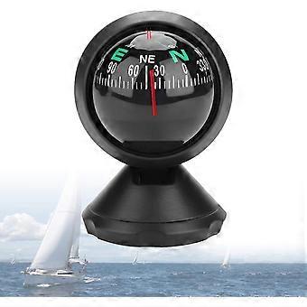 Marien kompas, auto kompas dashboard digitale navigatie Explorer kompas, zwart Marine kompas past boot vrachtwagen auto
