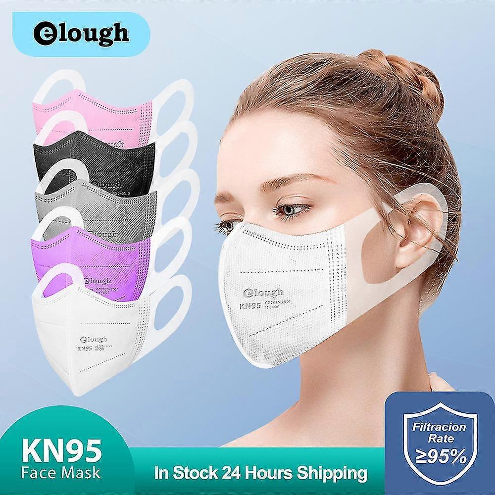 Kn95 Face Mask Ffp2-adult,5-layer Protective Ffp2 Able Face Mask