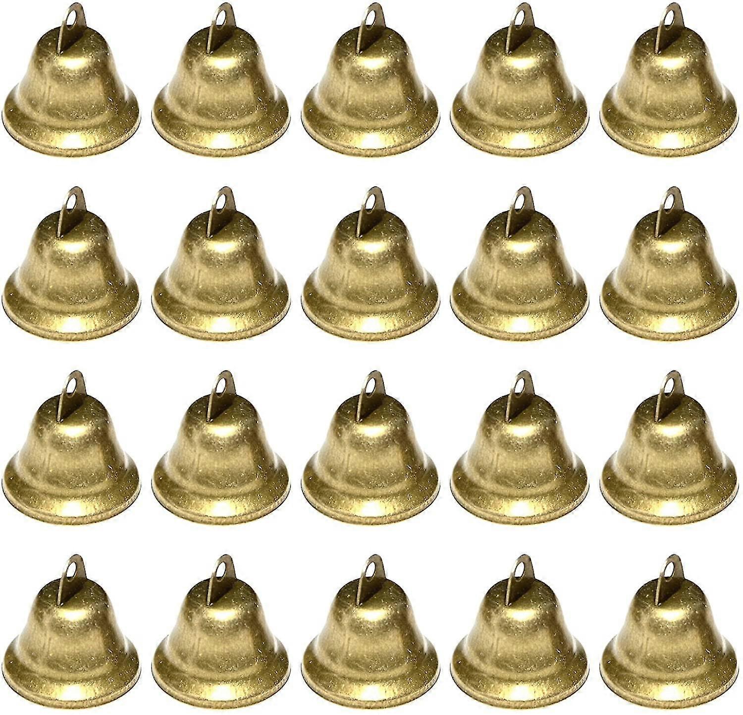 20pcs פעמונים קטנים, וינטג פעמון קטן לקישוטי פסטיבל החתונה