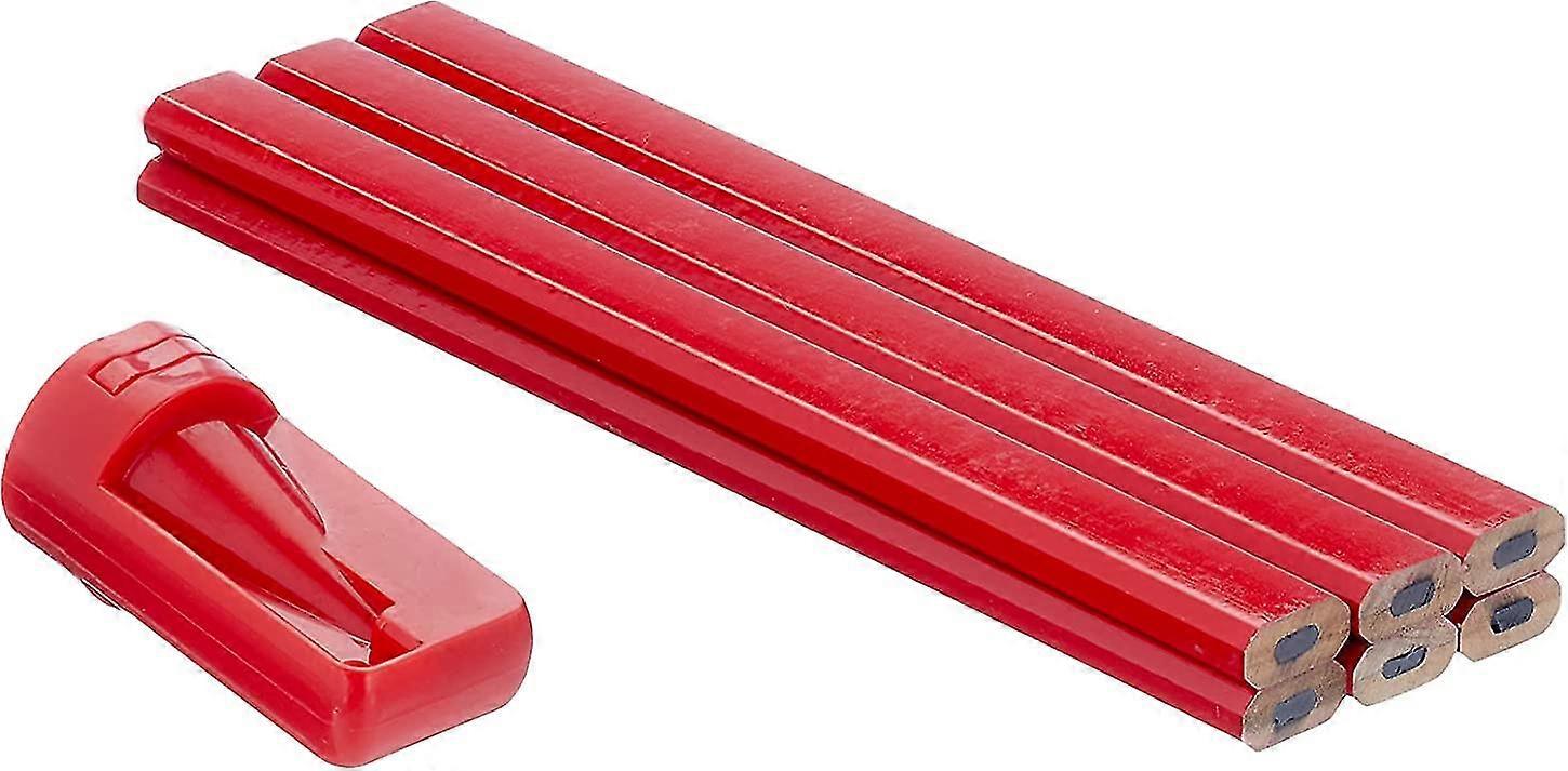Con?: P Carpenter Pencil Set Of 7 Pieces, 175Mm With Sharpener, 1 Piece, B26327