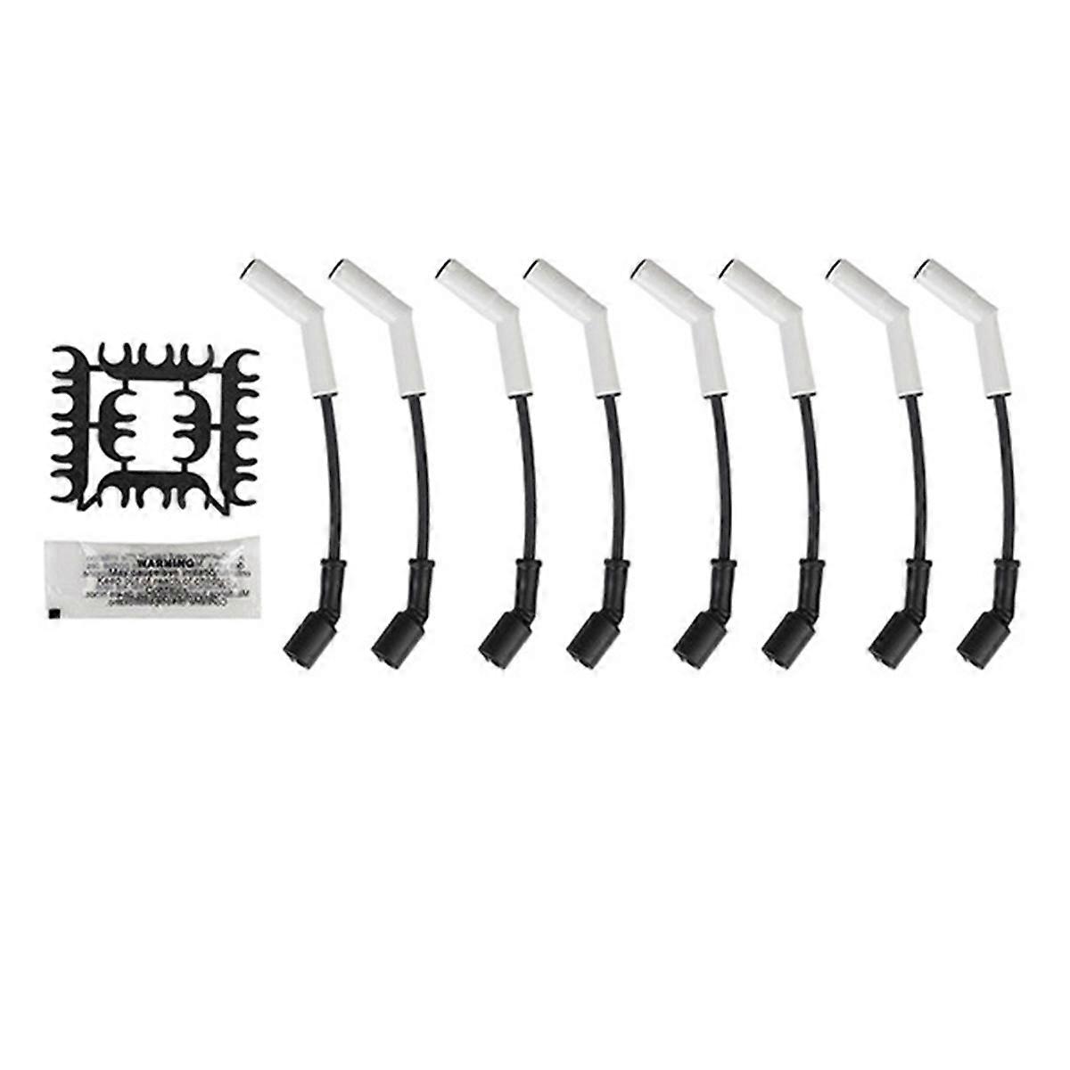 9070C Spark Plug Wire Set Ignition Wire Kit Terminal Replacement Parts Car Ignition Wire Set Replacement 9070CK