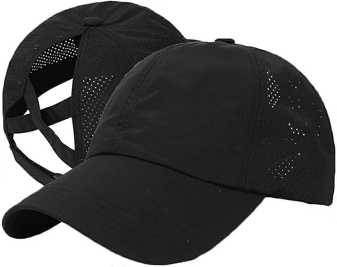 Wekity Women's Cross Ponytail Baseball Cap