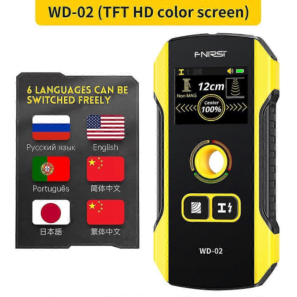 Fnirsi Wd-01 Metal Detector Scanner With Newly Designed Hole For Ac Cable Wires Metal