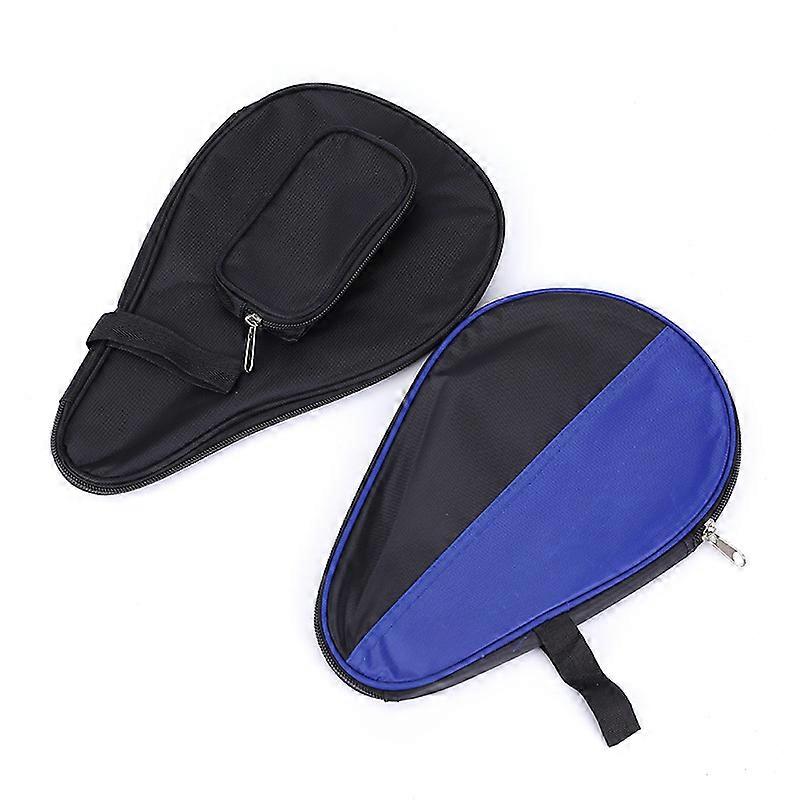 2pcs Table Tennis Racket Cover, Ping Pong Racket Cover, Table Tennis Racket Bag, Portable Ping Pong Racket Storage Bag for Indoor and Outdoor