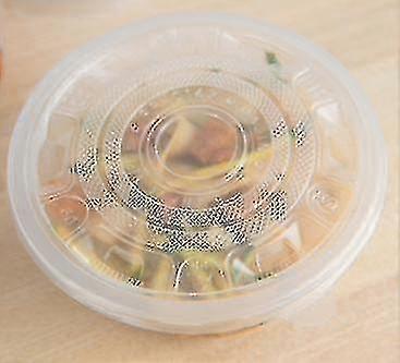 50 Sets Reusable Plastic Containers With Lids,disposable Bowls