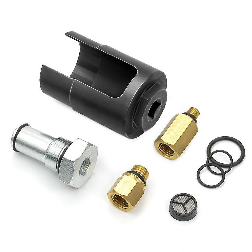 Valve Socket with Seal Kit Oil Rail Adapters for 6.0L Powerstroke Diesel Engine