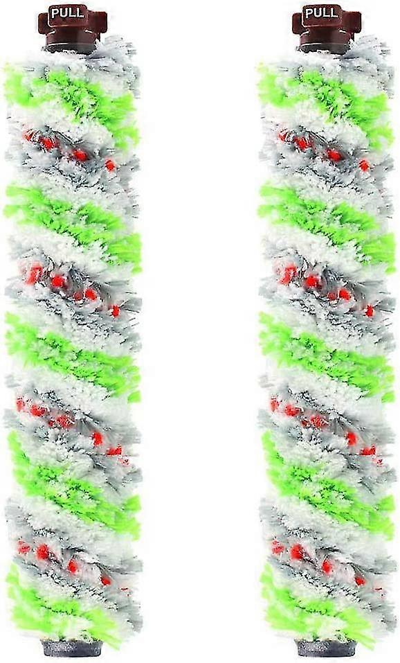 2 חתיכות ביסל רב-משטחים מברשת חיות מחמד רולר ביסל מסתובב מברשת Crosswave חיית מחמד Pro