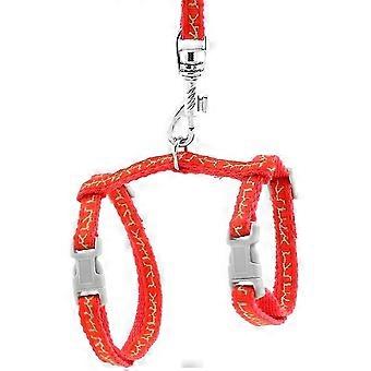 Small Dogs Halter Harness Cat Basic Harness Pet Collar With Leash Set Adjustable