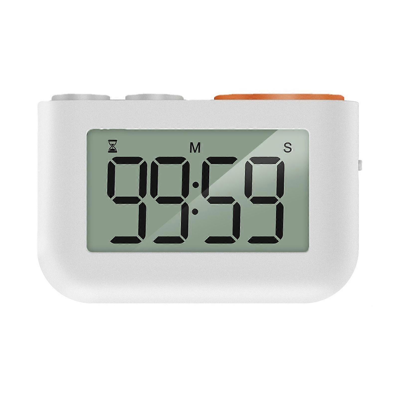 Digital Timer Countdown for Time LCD Display Adjustable Volume Magnetic Timers for Home Kitchen Cooking Baking Study