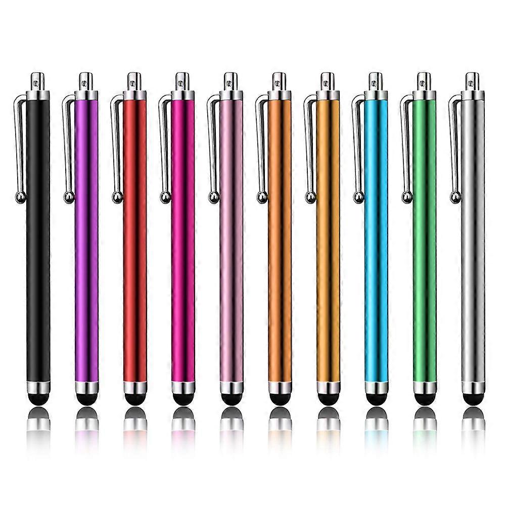 10/20Pcs Portable Capacitive Touch Screen Clip On Stylus Pen for Phone Tablets