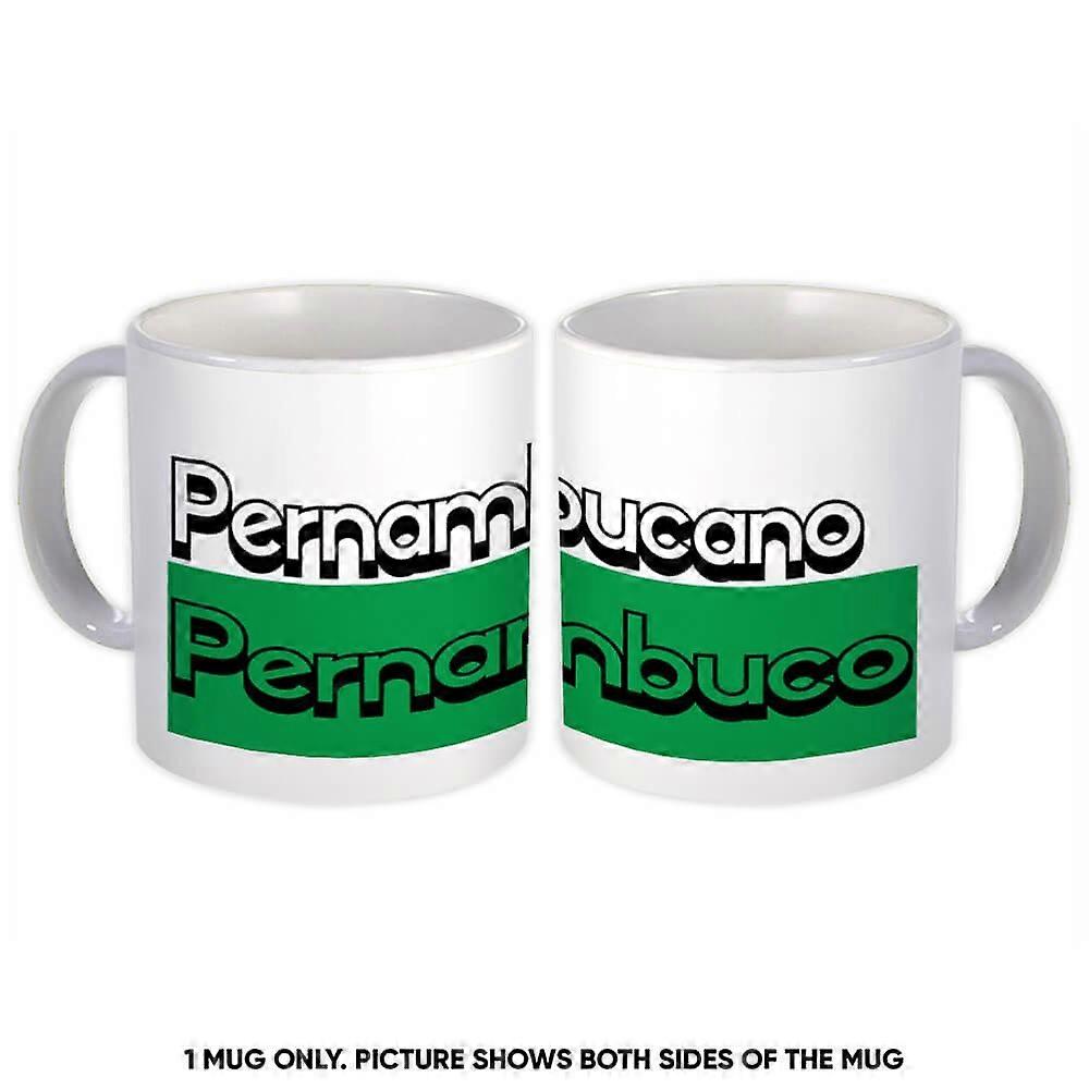 Gift Mug: Pernambucano Pernambuco Rectangle