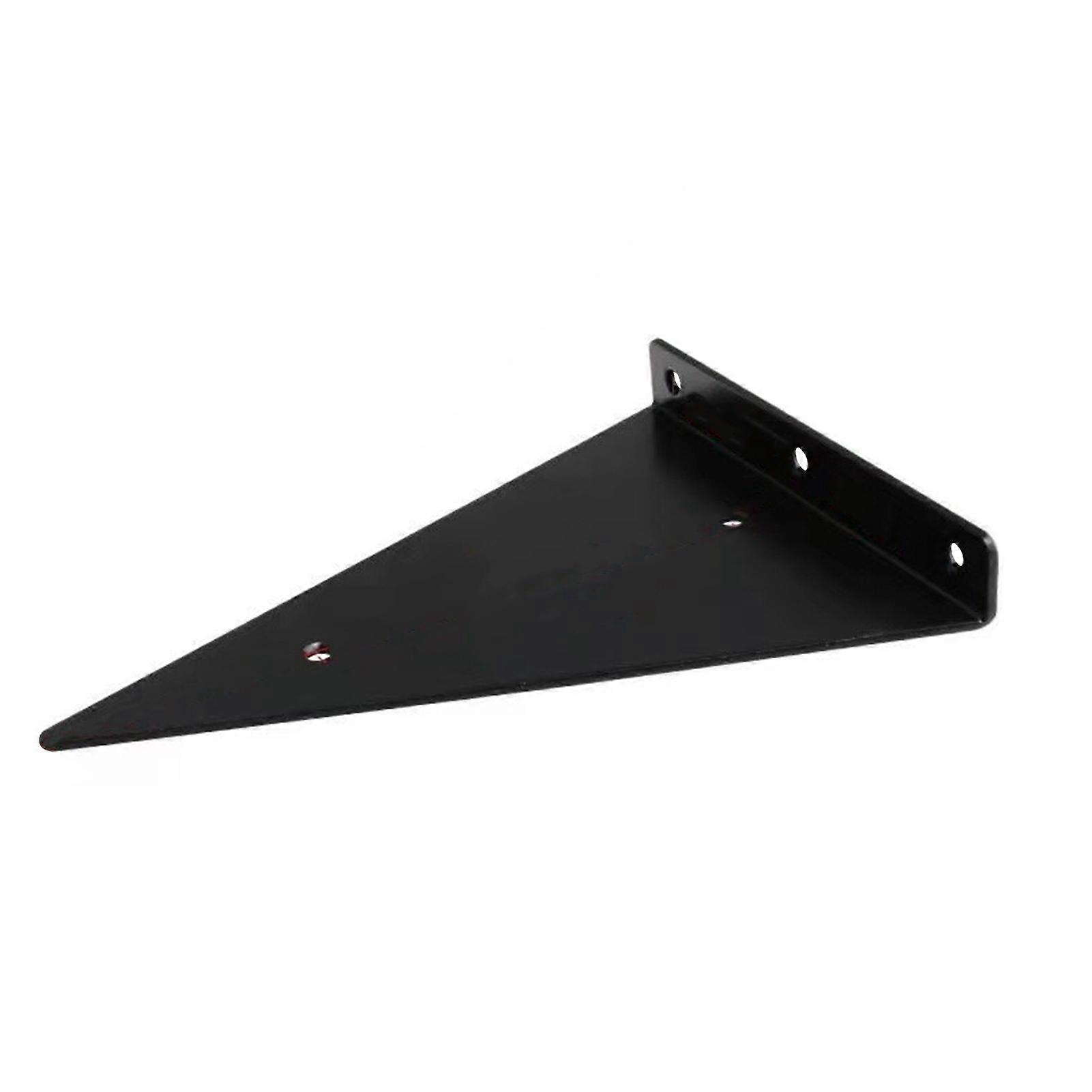 Mengxi 1 Set Hidden Shelf Bracket Strong Bearing Sturdy Heavy Duty Triangle Wall Mounted Bracket for Home