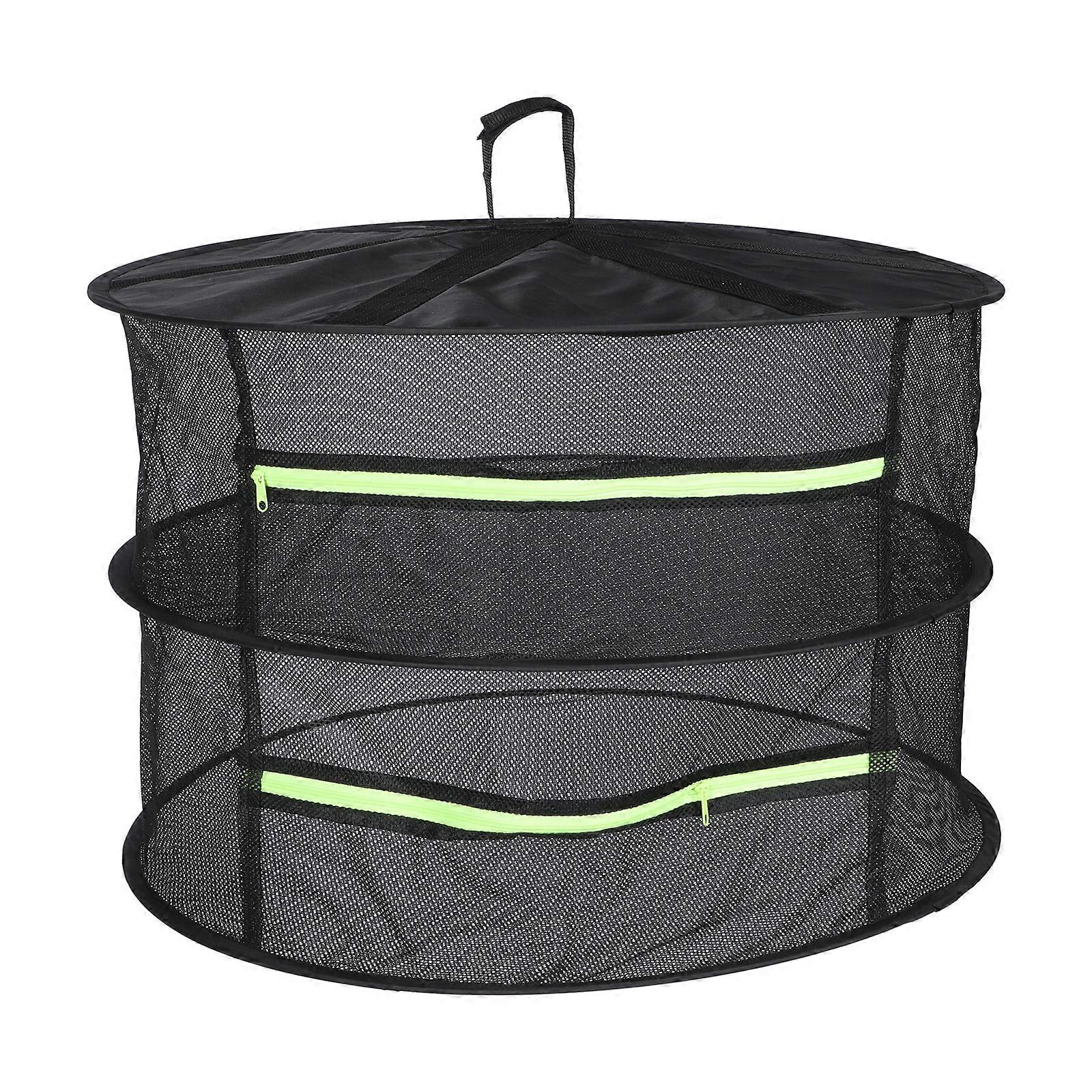 Multipurpose Hanger Food Drying Net Hanging Drying Net Mesh Drying Net Washing Net Bag Two- Layer Drying Mesh