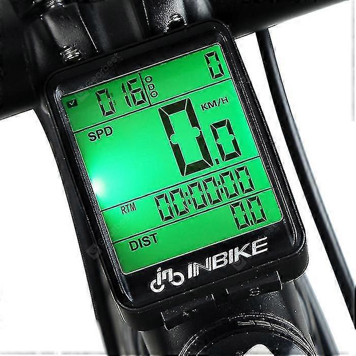 Zk-waterproof Bike Computer Wireless Cycling Odometer Speedometer With Led Digital Rate