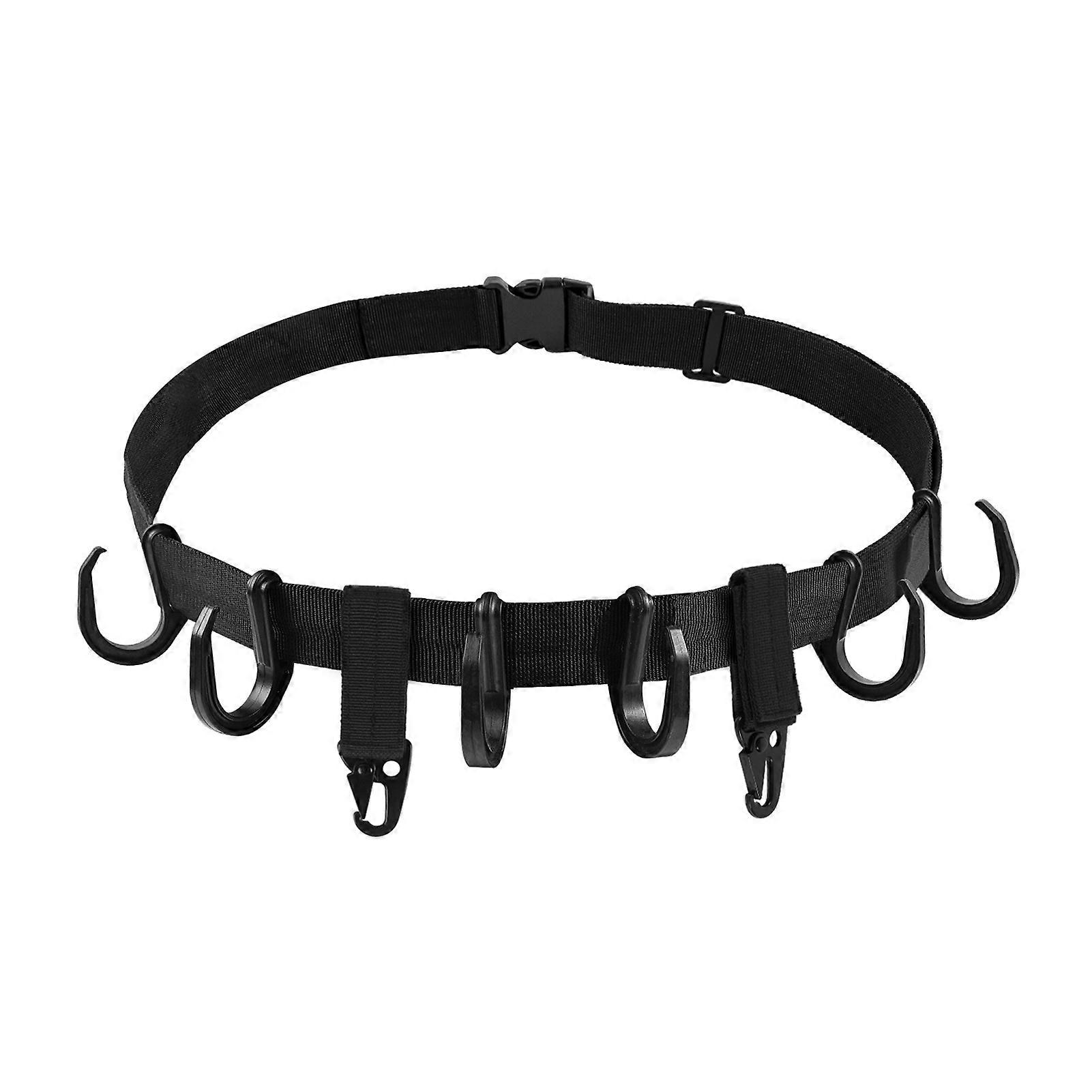 QingHai Treestand Strap Hanger with Multi-hooks Strong Load-bearing Quick Release Hunting Gear Equipment Hanger Holder