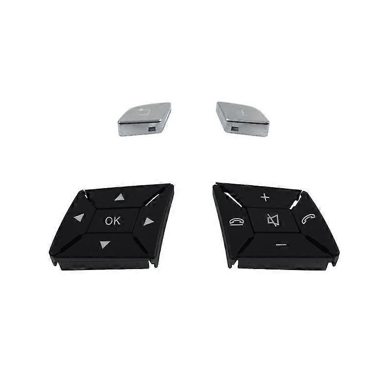W204 W212 W218 Car Steering Wheel Control Switch Button Cover Volume For C E A Class W156 W246 Boris