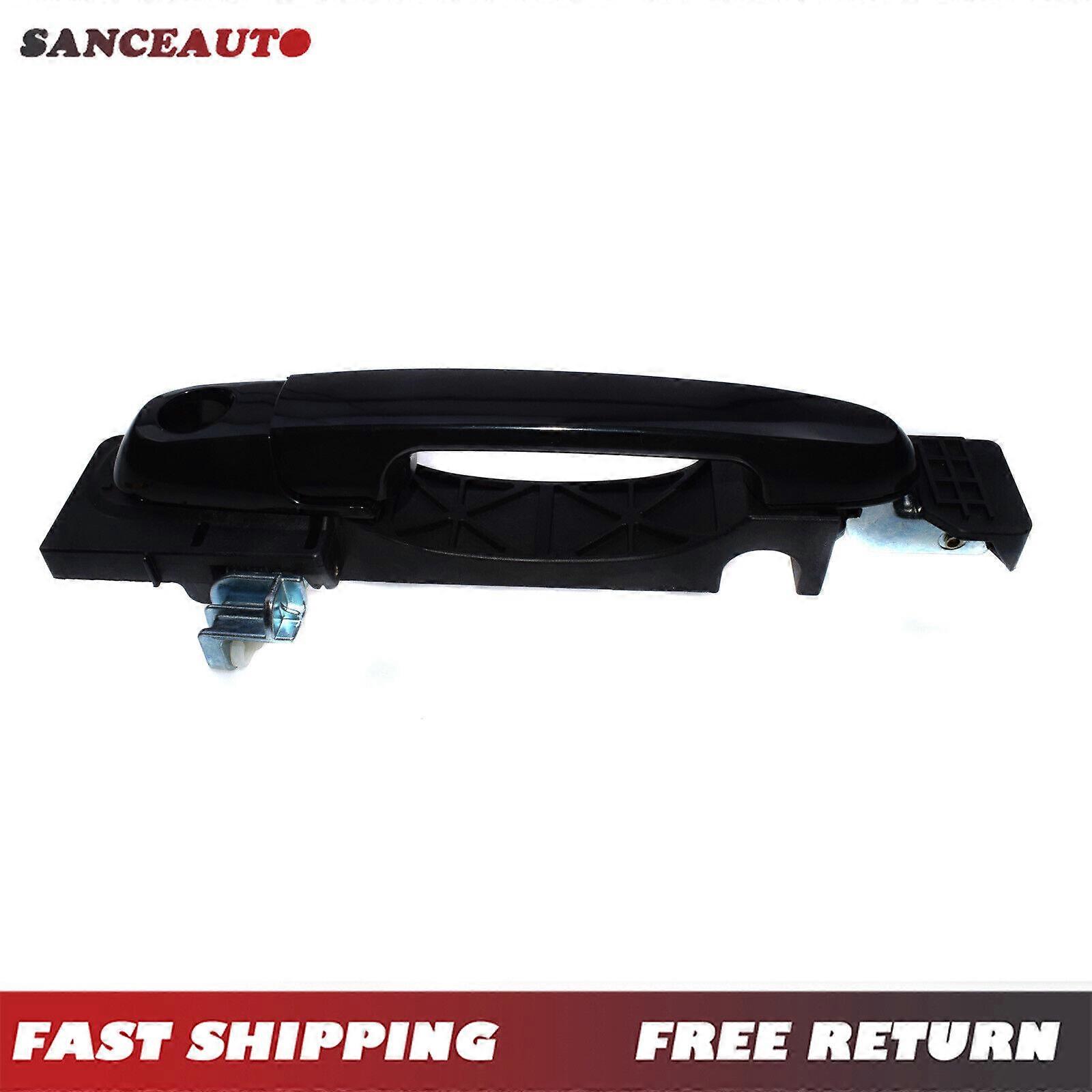 For 06-11 Hyundai Accent Black Exterior Front Left Driver Side Outer Door Handle