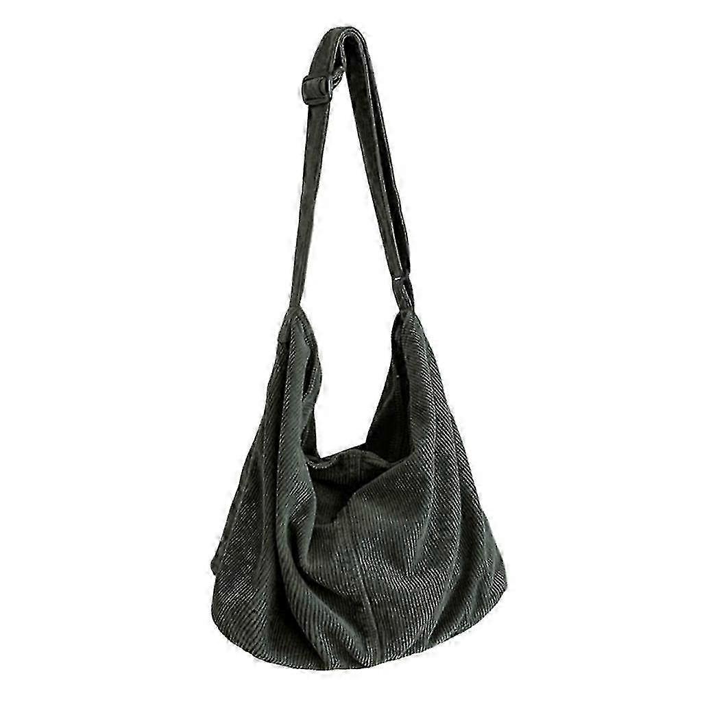 Large Capacity Shoulder Bag Crossbody Bag Fashion Corduroy Handbag For Womens-Good quality VCNMR