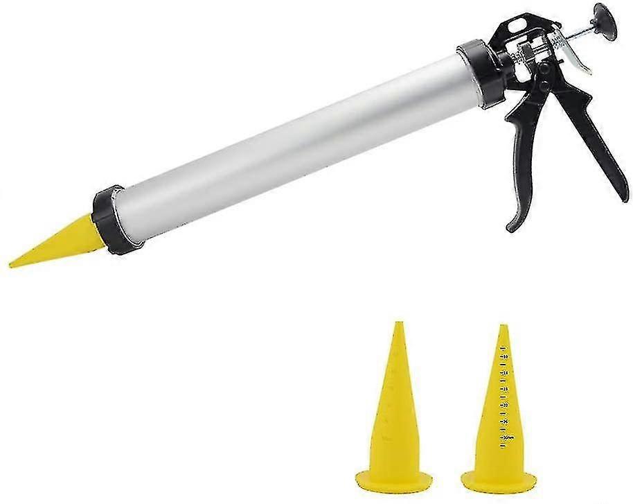 Δόλωμα αλιείας κυπρώνων που κατασκευάζει το πυροβόλο όπλο αλουμινίου με τα εφεδρικά ακροφύσια 3pcs