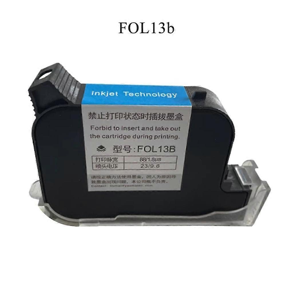  12.7 מ"מ FOL13b מחסנית דיו לייבוש מהיר מחסנית הזרקת דיו שחורה ייבוש מהיר