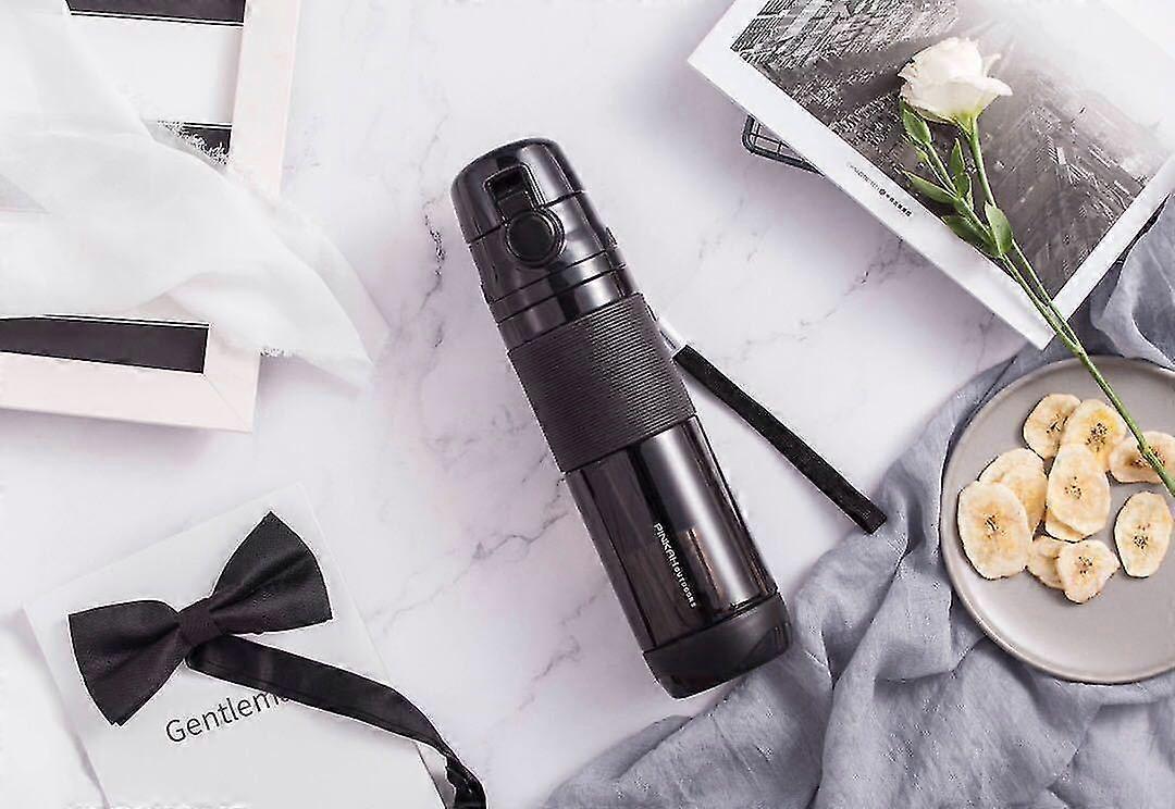 drinking plastic sport portable 620ml skid proof sleeve rope