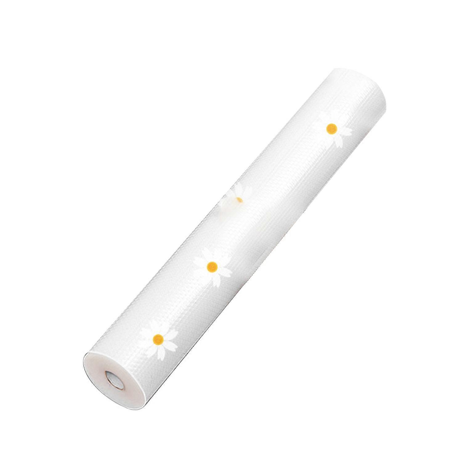 Cabinet Shelf Liner Drawer Mat Non Adhesive Waterproof Flower Print Kitchen Cabinet Liners Reusable
