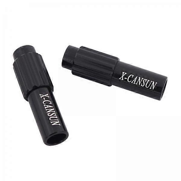 2x2x Bike Inline Cable Adjuster Bicycle Cable Adjusters for Mountain Bicycles Black