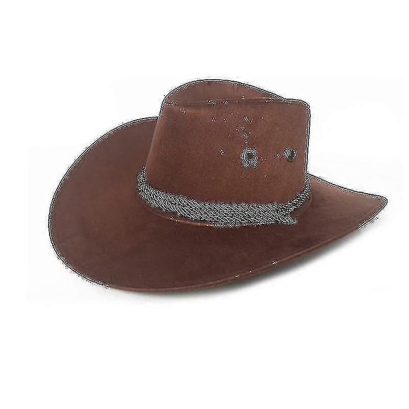 Unisex Kunstleder Cowboy Hatcoffee