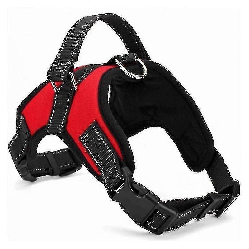 Pet Dog Leash Traction Chest Harness Drag Explosion-proof Red-xl Aespa
