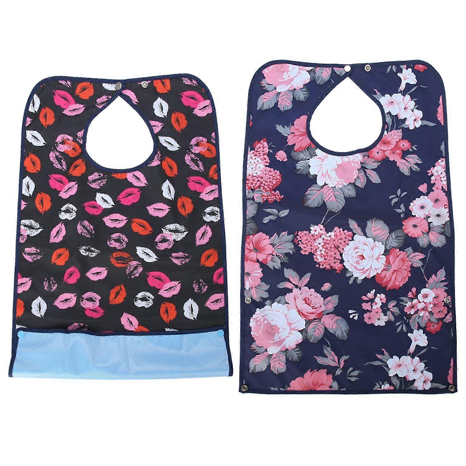 Waterproof Elder Bib - Mealtime Clothing Protector