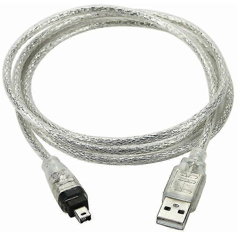 Sony DCR-TRV75E DV用USBオス-FireWire IEEE 1394 4ピンオスIlinkアダプタケーブル