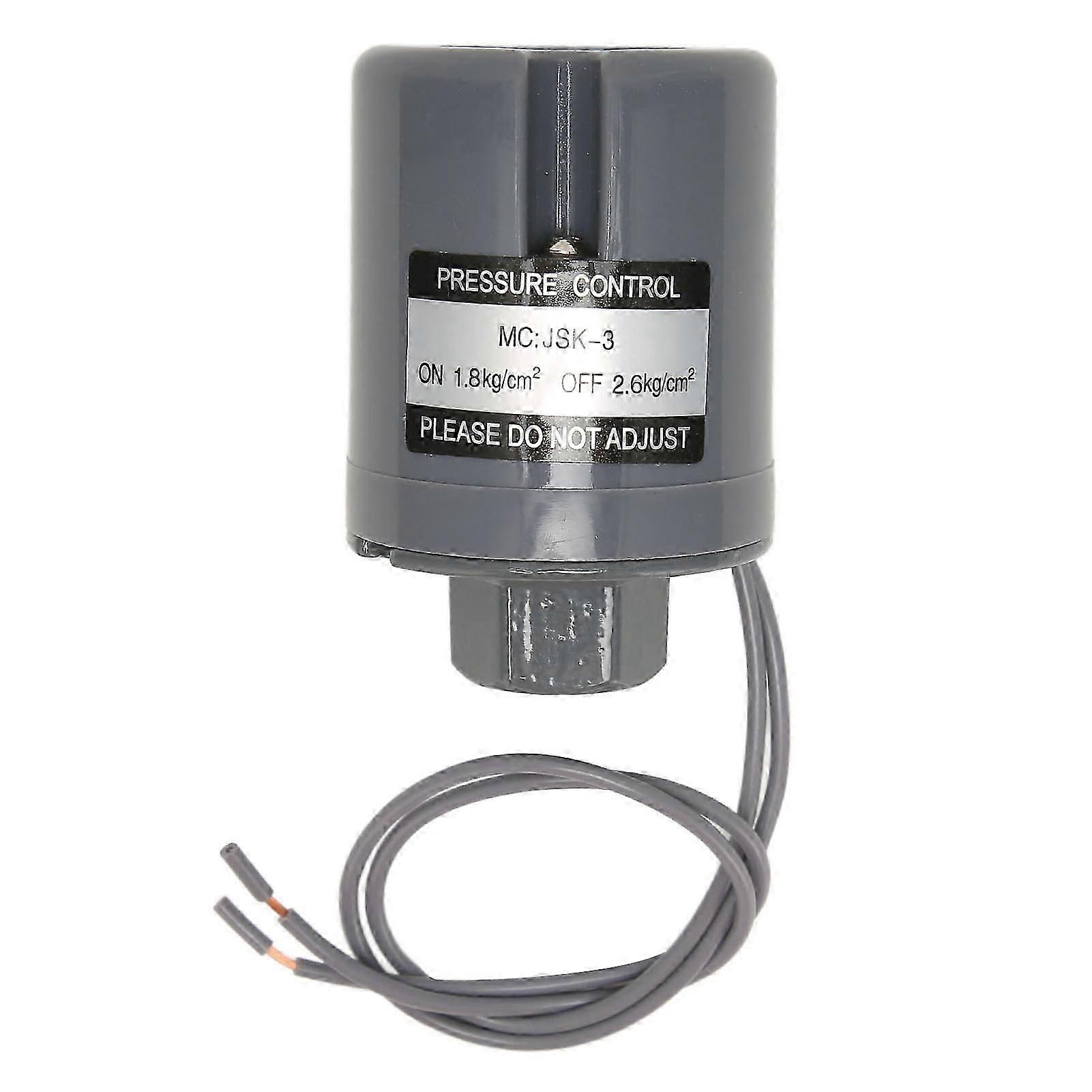 Automatic Water Pressure Switch Controller Round Adjustable Wate Pump Switch 1.8~2.6bar