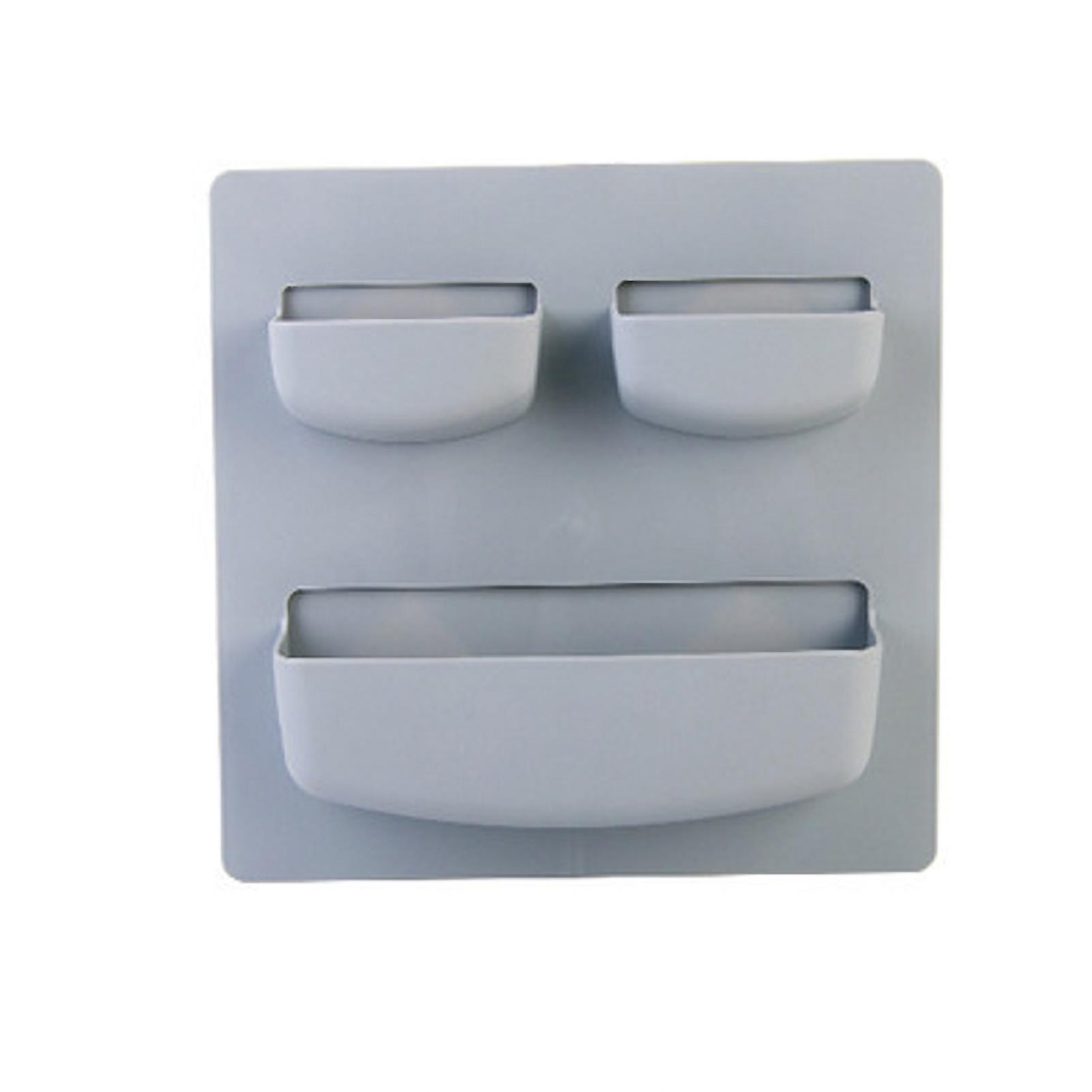 Bathroom Storage Rack Wall Mounted Storage Box Holder Kitchen Organizer for Household