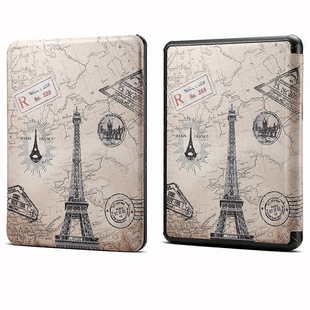For Amazon Kindle 11th Gen 2022 6 inch Painted Voltage Leather Tablet Case