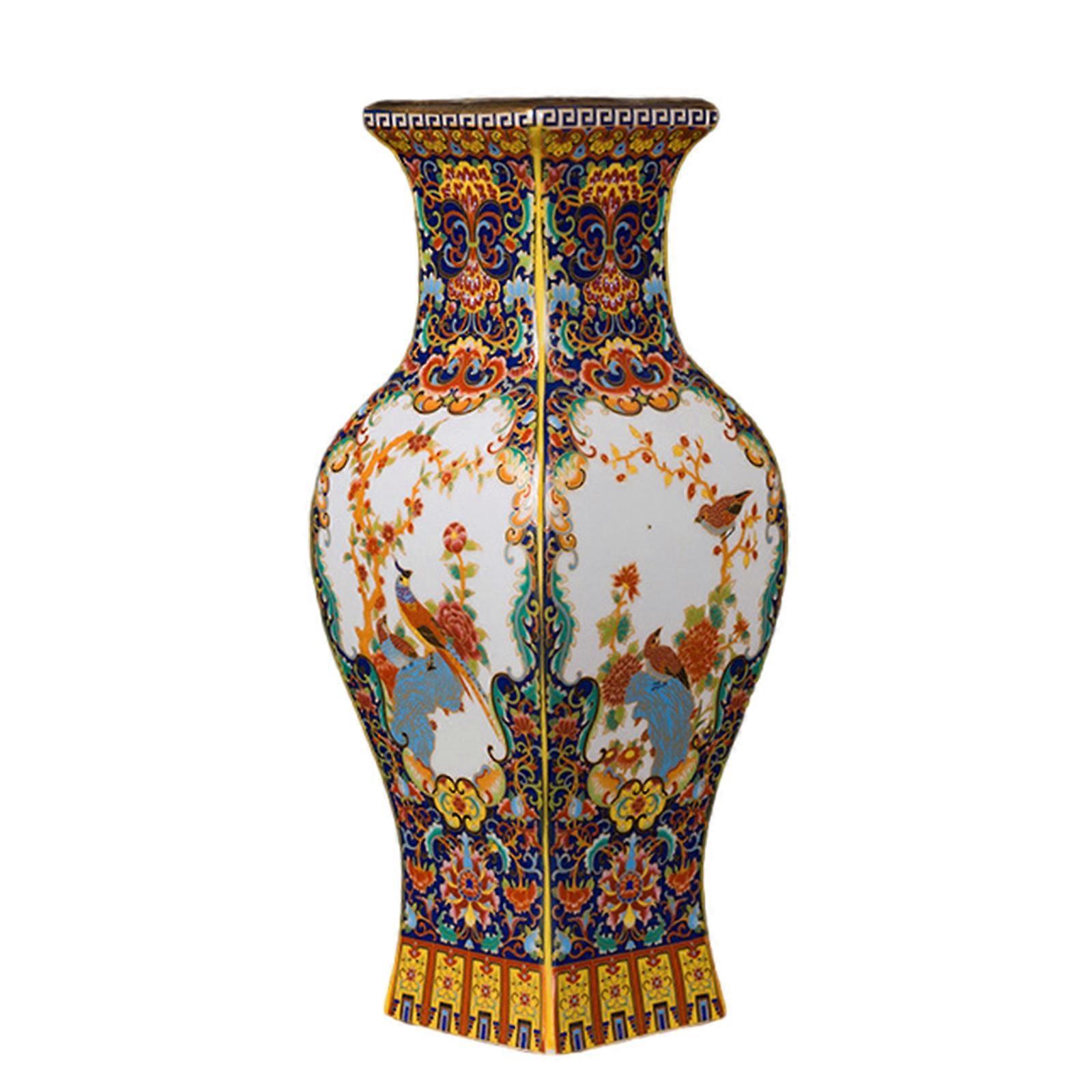 Classical Ceramic Craft Antique Type Desk Ornament for Home Decoration and Office Display Height 25-26cm