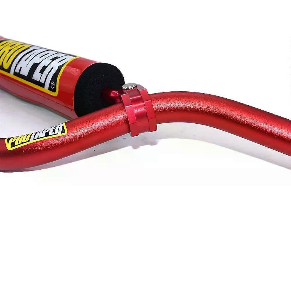 thumbnail image 2 of Original Pro Taper Red Handlebar - 1 1/8" Fat Bar For Dirt Bikes, ATVs, And Quads With Grips And Pads 2 of 5