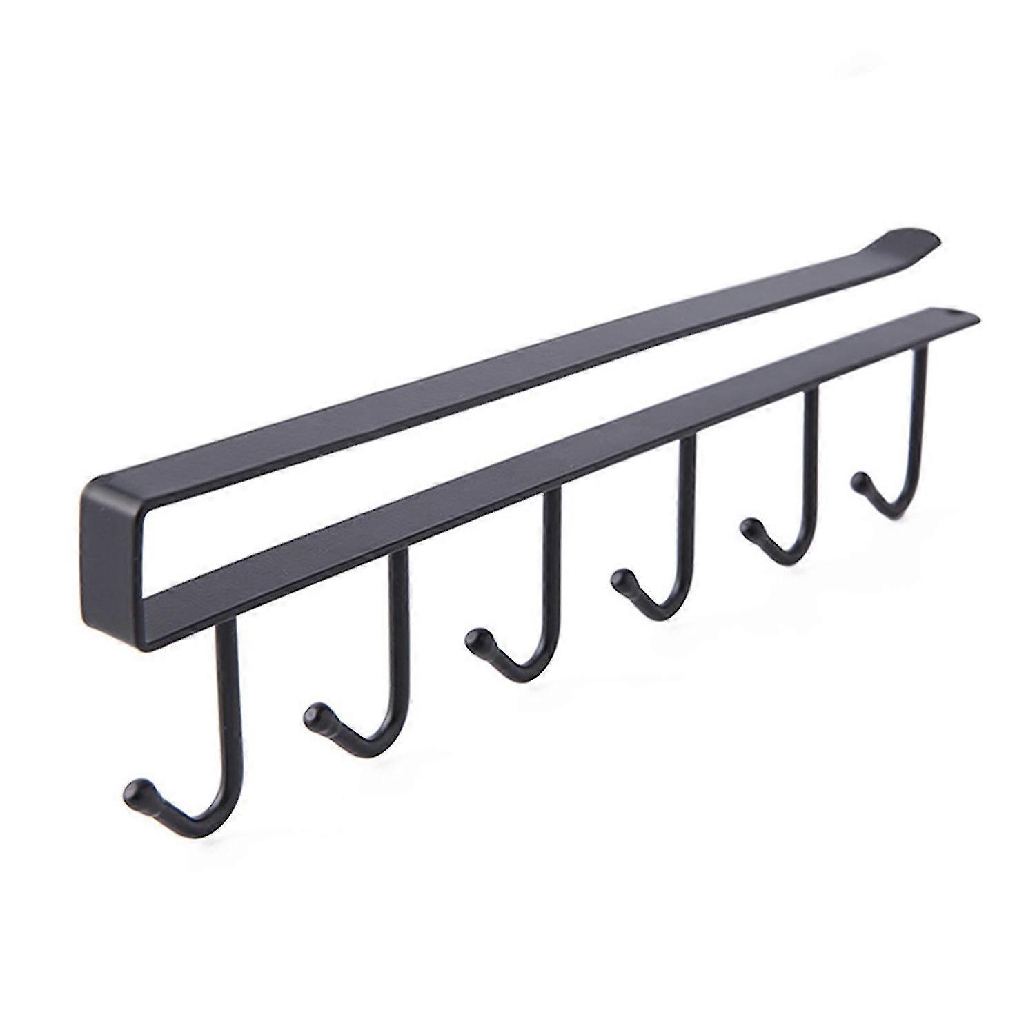 Storage Rack Multi-function Under Cabinet Kitchen Metal Hook Organizer Holder For Kitchen Home