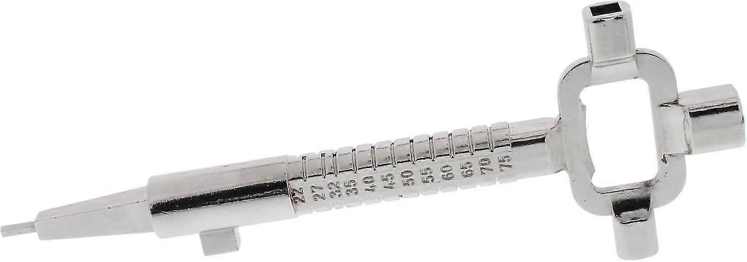 6 in 1 Wrench 6/7 / 8 mm Square Spanner Allen Wrench with Scale Multi-function Universal Constructio